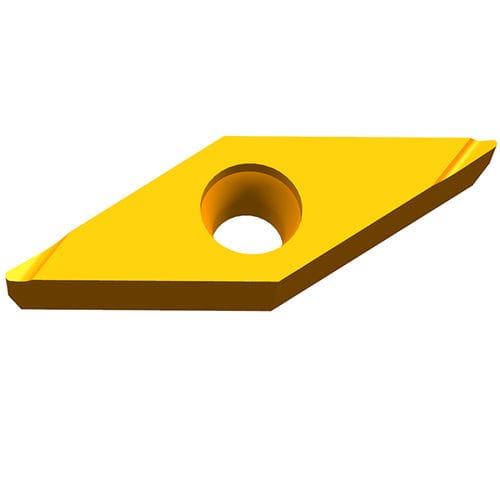 Plaquette de coupe positive - VCGT110301L-JF - OKE Precision Cutting Tools Co., Ltd. - pour petites pièces / de classe G