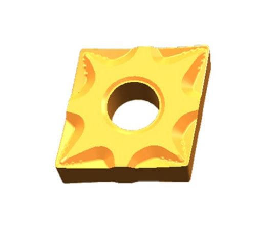 Plaquette de tournage négative - CNMG-OMF - OKE Precision Cutting Tools Co., Ltd. - en carbure / pour acier inoxydable / double-face