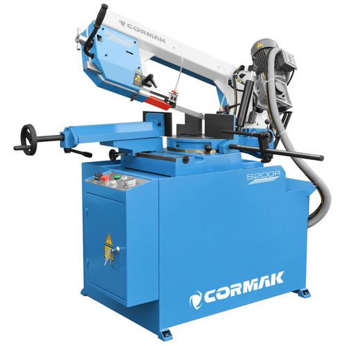 Scie à ruban - S-200R  - Cormak - pour métaux / de précision
