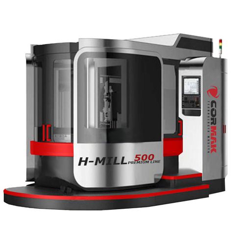 Centre d'usinage CNC 3 axes - H-MILL500 - Cormak - horizontal / de haute précision