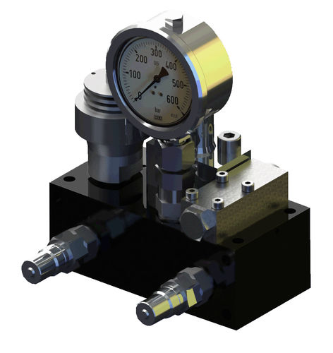 Coupleur hydraulique de bridage manuel - IMCU-002 - Inosol