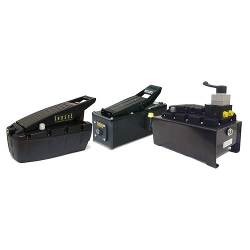 Pompe hydraulique hydropneumatique - IAHP series - Inosol - à piston / à pédale / compacte