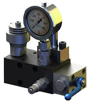Coupleur hydraulique de bridage manuel - IMCU-001 - Inosol