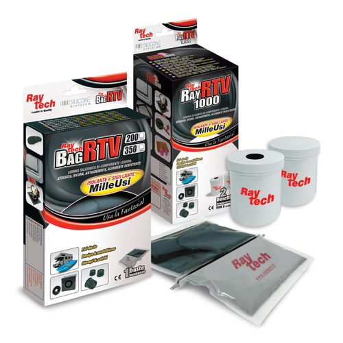 Mastic silicone - Ray-RTV - Raytech S.r.l. - caoutchouc
