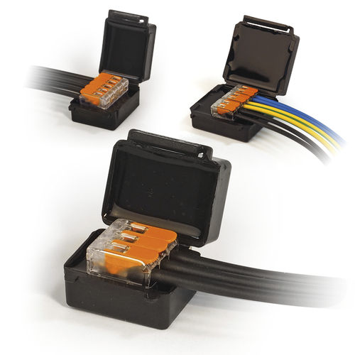 Kit de jonction souterrain - Nano Joint - Raytech S.r.l. - isolé / en plastique / pour câble basse tension