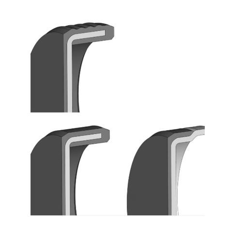 Embout recouvrant press-fit - VER0 series - DICHTOMATIK SAS - rond / en métal / en élastomère
