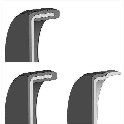 Joint à lèvre - VER0 series - DICHTOMATIK SAS - rainuré / en élastomère / en NBR