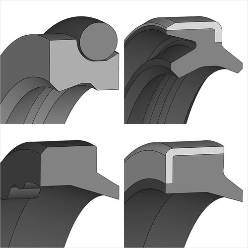 Joint torique - DICHTOMATIK SAS - racleur / en bronze / en NBR