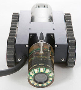 Robot d'inspection à chenilles - NanoMag™ - Inuktun InCommand Robotics LLC - fonctionnement vertical / magnétique / miniature