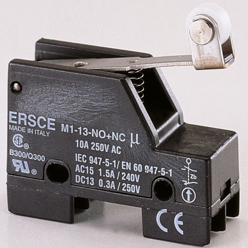 Interrupteur de position miniature - M313NONC - BREMAS BETTER SWITCHES - IP40 / compact / pour l'industrie