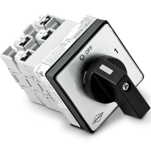 Interrupteur à cames - CQ0120016RV4 - BREMAS BETTER SWITCHES - 4 pôles / IP66 / IP20