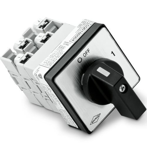 Interrupteur à cames - CQ0160003RV4 - BREMAS BETTER SWITCHES - 3 pôles / IP66 / IP20