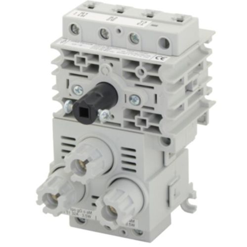 Interrupteur-sectionneur basse tension - XNF0324BK6 - BREMAS BETTER SWITCHES - 4 pôles / AC / sur rail DIN