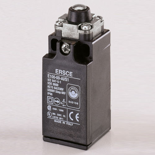 Contact fin de course pour actionneur - E10000AMS1 - BREMAS BETTER SWITCHES - IP66 / de sécurité / avec plongeur