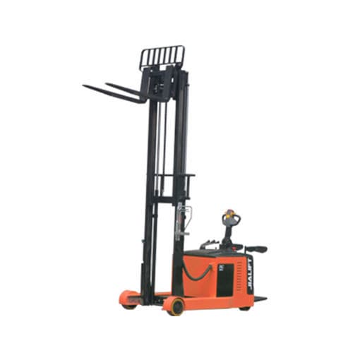 Chariot élévateur à mât rétractable électrique - Q20GA series - Zhejiang Jialift Warehouse Equipment Co., Ltd - à conducteur porté debout / de manutention / à 3 roues