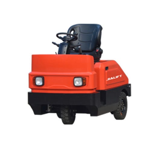 Tracteur électrique - TS50 - Zhejiang Jialift Warehouse Equipment Co., Ltd - à 3 roues / à conducteur porté assis / compact