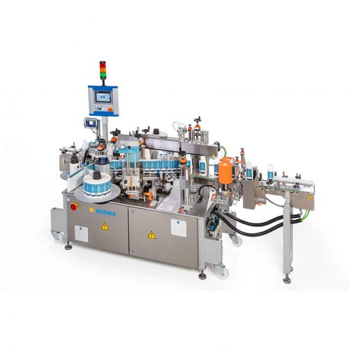 Système d'étiquetage wrap-around - 362E - HERMA GmbH - compact / double face / à haute vitesse