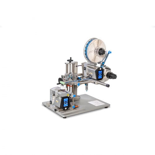 Système d'étiquetage semi-automatique - 211 - HERMA GmbH - pour bouteilles / pour tubes / wrap-around