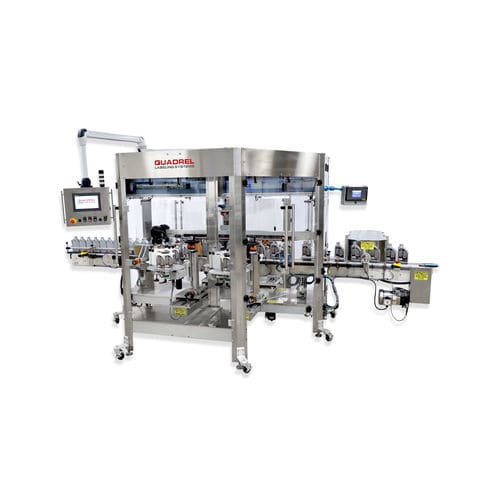Étiqueteuse contrôlée par PLC - PROLINE 4000 - Quadrel Labeling Systems - pour bouteilles / pour emballage / pour applications cosmétiques