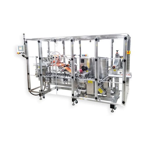 Étiqueteuse automatique - Quadrel Labeling Systems - pour tubes / pour applications sur le côté / wrap-around