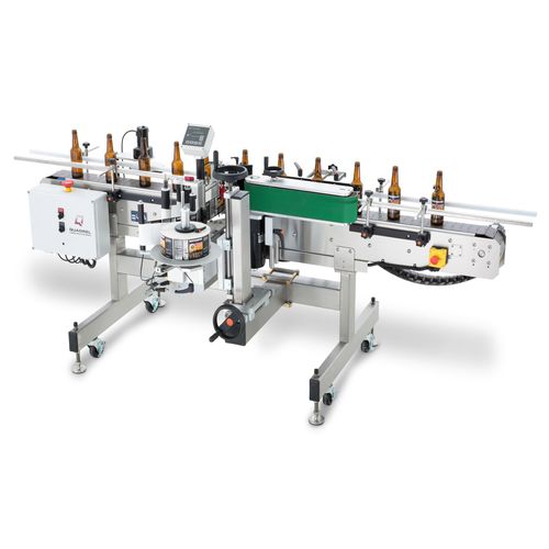 Étiqueteuse automatique - EconoLine Wrap  - Quadrel Labeling Systems - pour emballage / pour applications sur le dessus / wrap-around