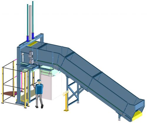 Station de remplissage de big-bag - Valvan Baling Systems NV