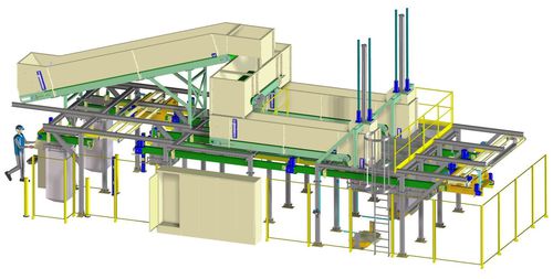 Station de remplissage de big-bag automatique - Valvan Baling Systems NV