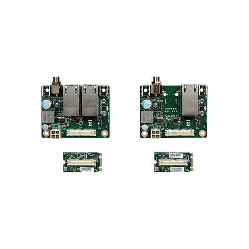 Module E/S numérique - M.2-1PSE/2PSE - DFI - RJ45 / à 2 entrées numériques / PCIe