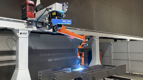 Robot de soudage - IRPS-Technologie - Behringer GmbH | Maschinenfabrik und Eisengießerei - articulé / 6 axes / à auto-apprentissage