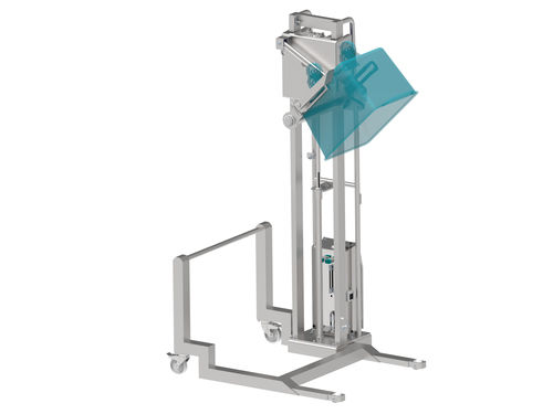 Basculeur électrique - CT350 - Inoxtruck - manuel / de caisses / en acier inoxydable