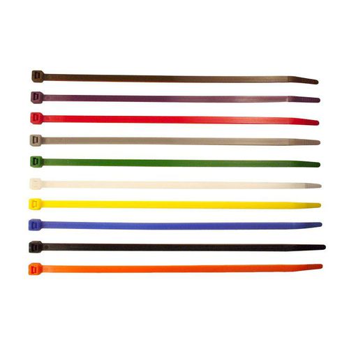 Collier de câblage en nylon - UVZIP - Universeal (UK) Ltd - avec élément de fixation / avec porte-étiquette / autobloquant