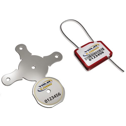 Scellé de sécurité aluminium - UVSTRAP1X-Y - Universeal (UK) Ltd