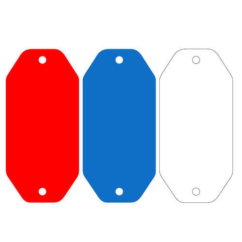 Tag d'identification - UVTAG500-210100 - Universeal (UK) Ltd - sécuritaire / d'inspection / en plastique