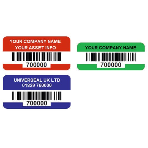 Étiquette d'identification - UVLBLDP - Universeal (UK) Ltd - code-barres / adhésive / adhésive