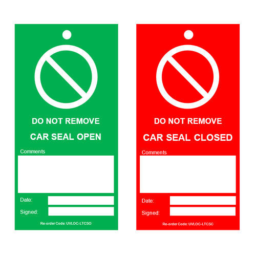 Tag étanche - UVLOC-LTCS - Universeal (UK) Ltd - imprimé / sécuritaire / pour voiture