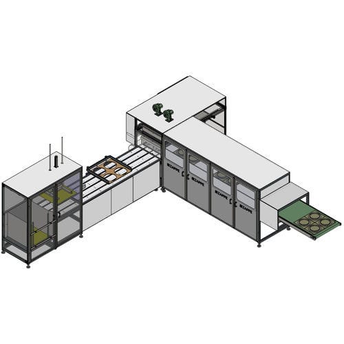 Machine de pelliplacage automatique - SKVA - Zappe Packaging Technology GmbH & Co. KG - semi