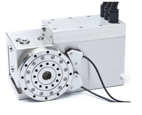 Plateau diviseur électrique - JSR-10120 series - Carl Hirschmann GmbH - vertical / pour machine-outil / à denture plane