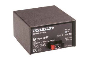 Alimentation électrique de table - 18 W, 5 - 24 V | 8937  - Mascot - AC/DC / ajustable