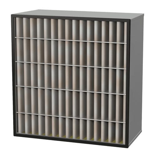 Filtre à air - GigaPleat NXDP series - Camfil - à charbon actif / à poche / pour salle blanche