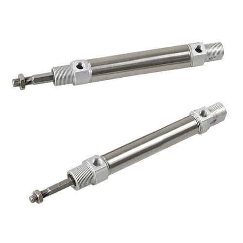 Vérin pneumatique - MCKMI  - Mindman Industrial - en acier inoxydable / mini