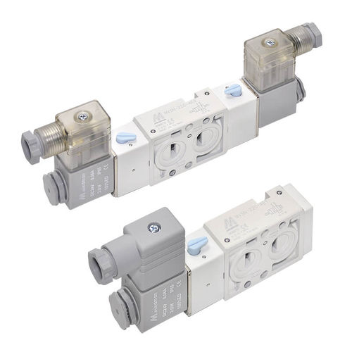 Distributeur pneumatique à tiroir - MVSN-220 - Mindman Industrial - actionné par solénoïde / 5/2 voies
