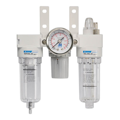 Filtre régulateur lubrificateur à air comprimé - MACT200L - Mindman Industrial
