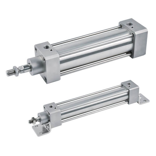 Vérin pneumatique - MCQVS series - Mindman Industrial - en acier inoxydable / ISO 15552 / alimentaire