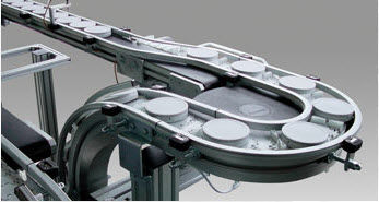 Convoyeur à bande - EURO-flex 85 - Euroflex GmbH - à chaînes / horizontal / vertical