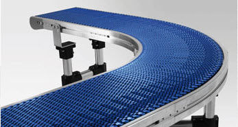 Convoyeur à bande modulaire - MB-flex S - Euroflex GmbH - horizontal / vertical / de transport
