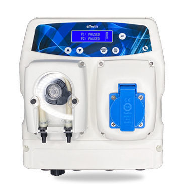 Pompe péristaltique - eTwin S - Etatron D.S. - pour produits chimiques / électrique / stationnaire