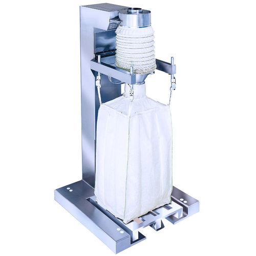 Station de remplissage de big-bag avec dispositif de levage - HS - Hecht Technologie GmbH