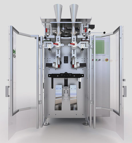 Ensacheuse à 2 voies - REVO SDR - inno-tech Verpackungsmaschinen GmbH - verticale / V-FFS / contrôlée par PLC