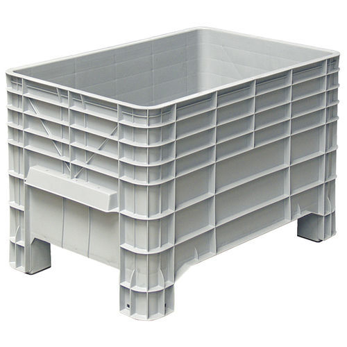 Caisse-palette en plastique - 2060-670-4FGG - Kiga GmbH - avec couvercle