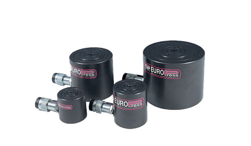 Vérin hydraulique - CMP series - Euro Press Pack Spa Unipersonale - simple effet / fileté / extra-plat